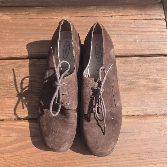 *Bundle Deal*- Rockport- Women's- Brown Suade Loafers- Red Leather Flats- 6M - Picture 6 of 11